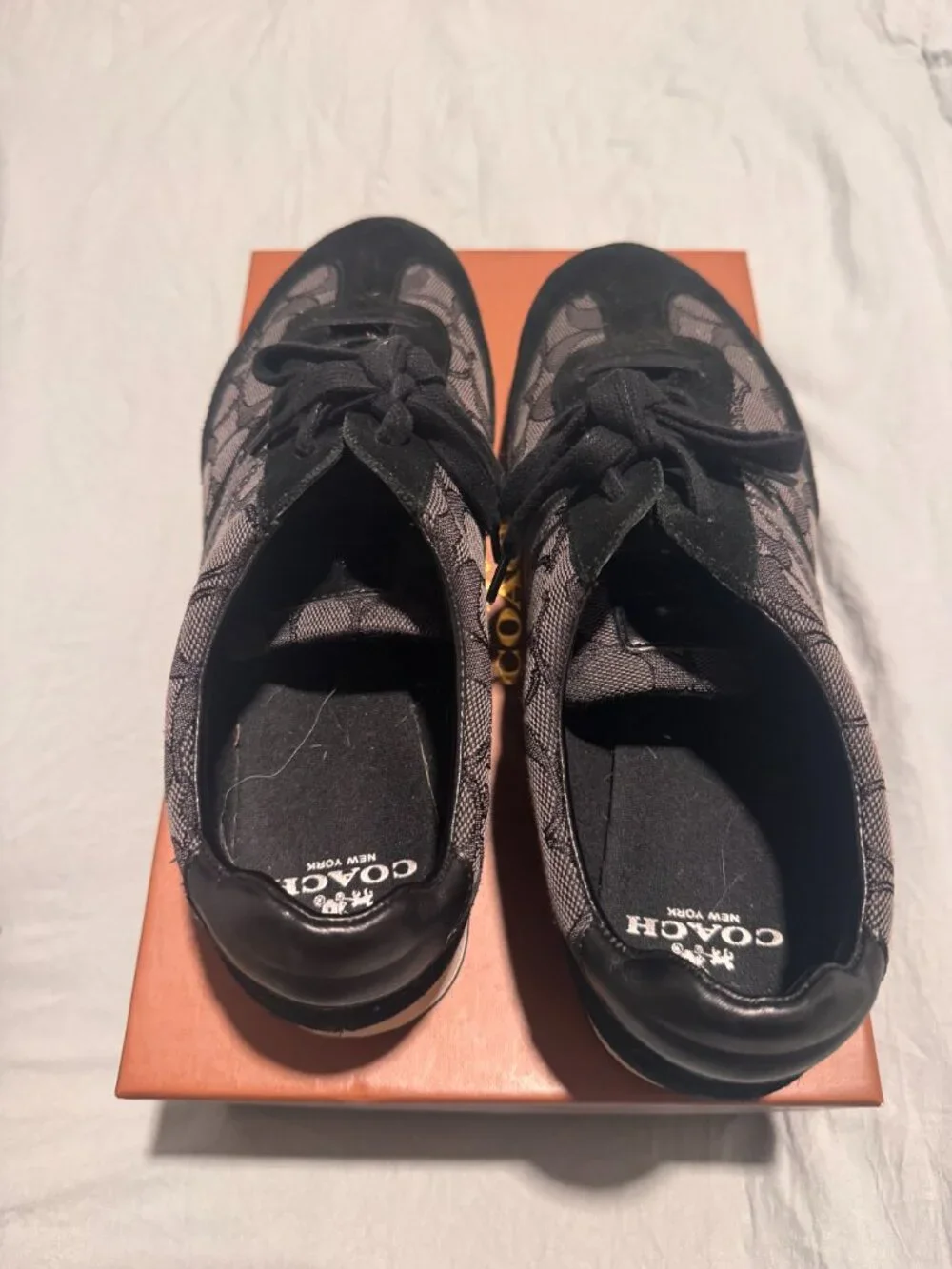 Coach Kelson Outline Signature/Suede sneakers